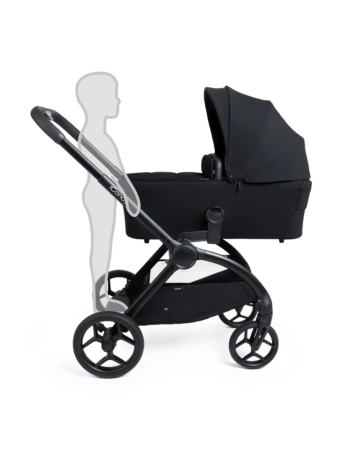 iCandy Core2 Pushchair & Carrycot - Black