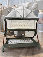EX DISPLAY Cosatto Close to Me Folding Bedside Crib - Hoglet
