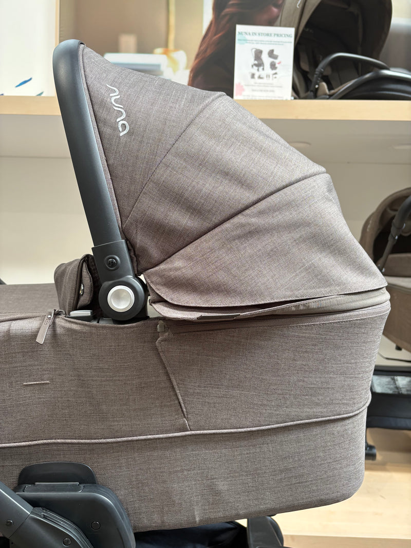 EX DISPLAY Nuna Mixx Pushchair, Carrycot + Cup Holder - Chestnut