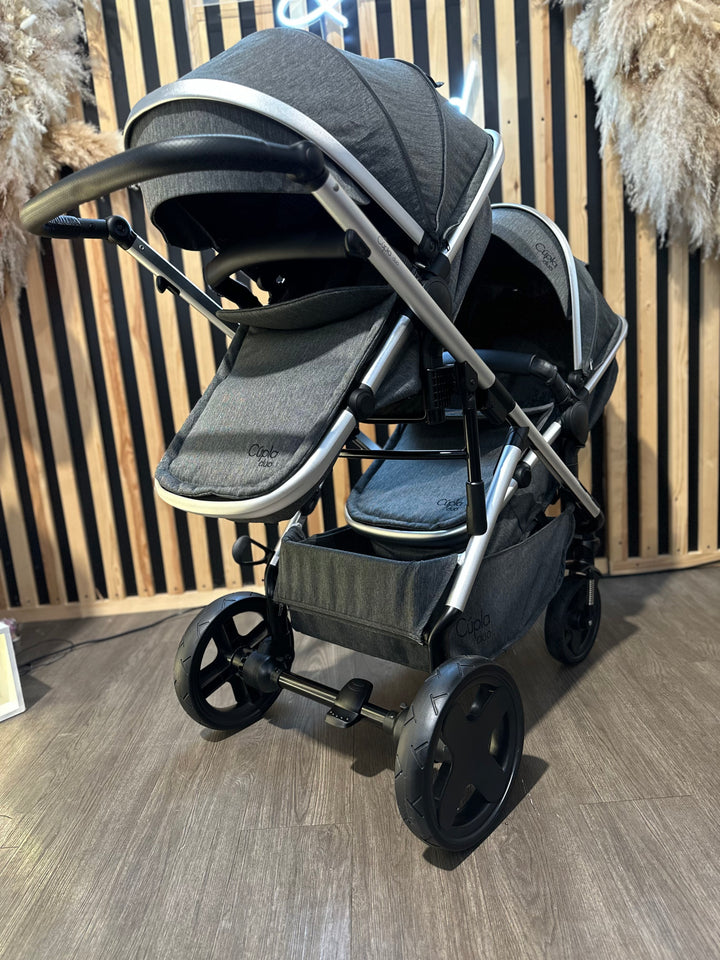 PRE LOVED Baby Elegance Cupla Duo - Grey