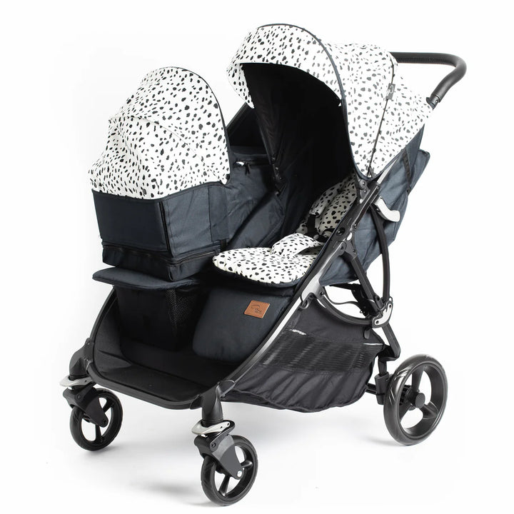 Roma Gemini Double Pushchair - Dalmation