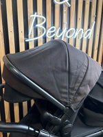 PRE LOVED Silver Cross Wave Double Pushchair - Onyx