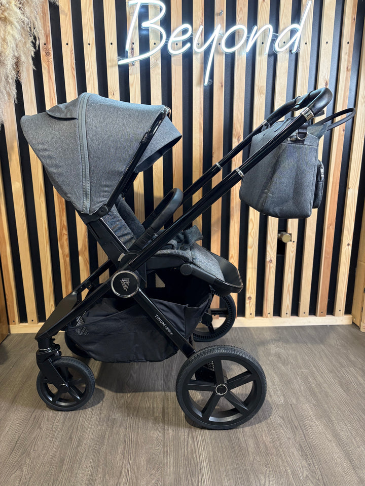 PRE LOVED Venicci Tinum Upline 2-in-1 Travel System - Slate Grey