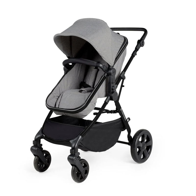 Ickle Bubba Comet 3in1 Travel System With Astral Car Seat - Black/Space Grey