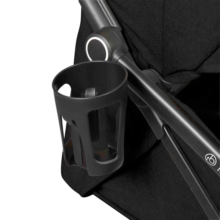 Ickle Bubba Aries Double Max Autofold Stroller - Black