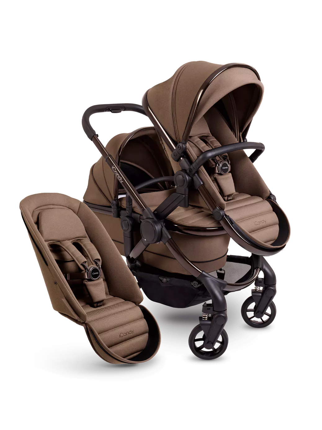 iCandy Peach 7 Double Travel System (Cocoon) Bundle - Coco