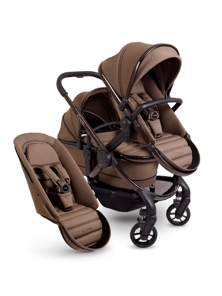 iCandy Peach 7 Double Travel System (Cocoon) Bundle - Coco