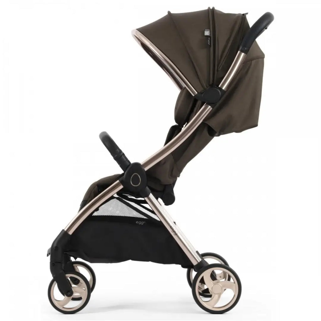 eggZ Compact Fold Stroller - Chocolate Velvet