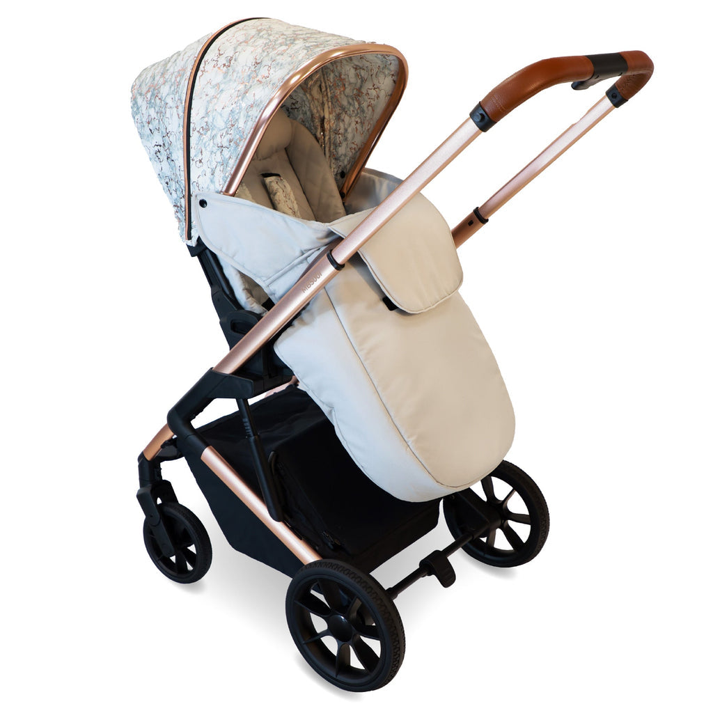 My Babiie MB500i Dani Dyer Rose Gold Marble iSize Travel System