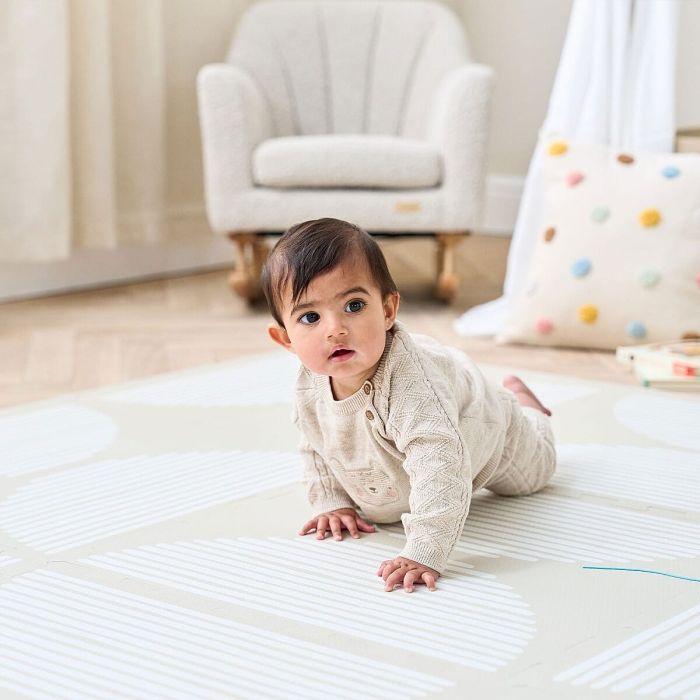 Tutti Bambini Infinity Baby Playmat - Orbital Oatmeal