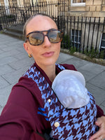 Nomad Air Houndstooth Baby Carrier – Harlow Lavender Blue