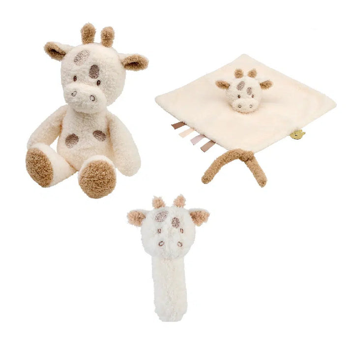 Nattou Cuddly Giraffe Teddy Bundle