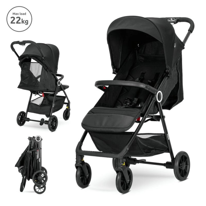Lorelli Noir Lightweight Compact Stroller - Black