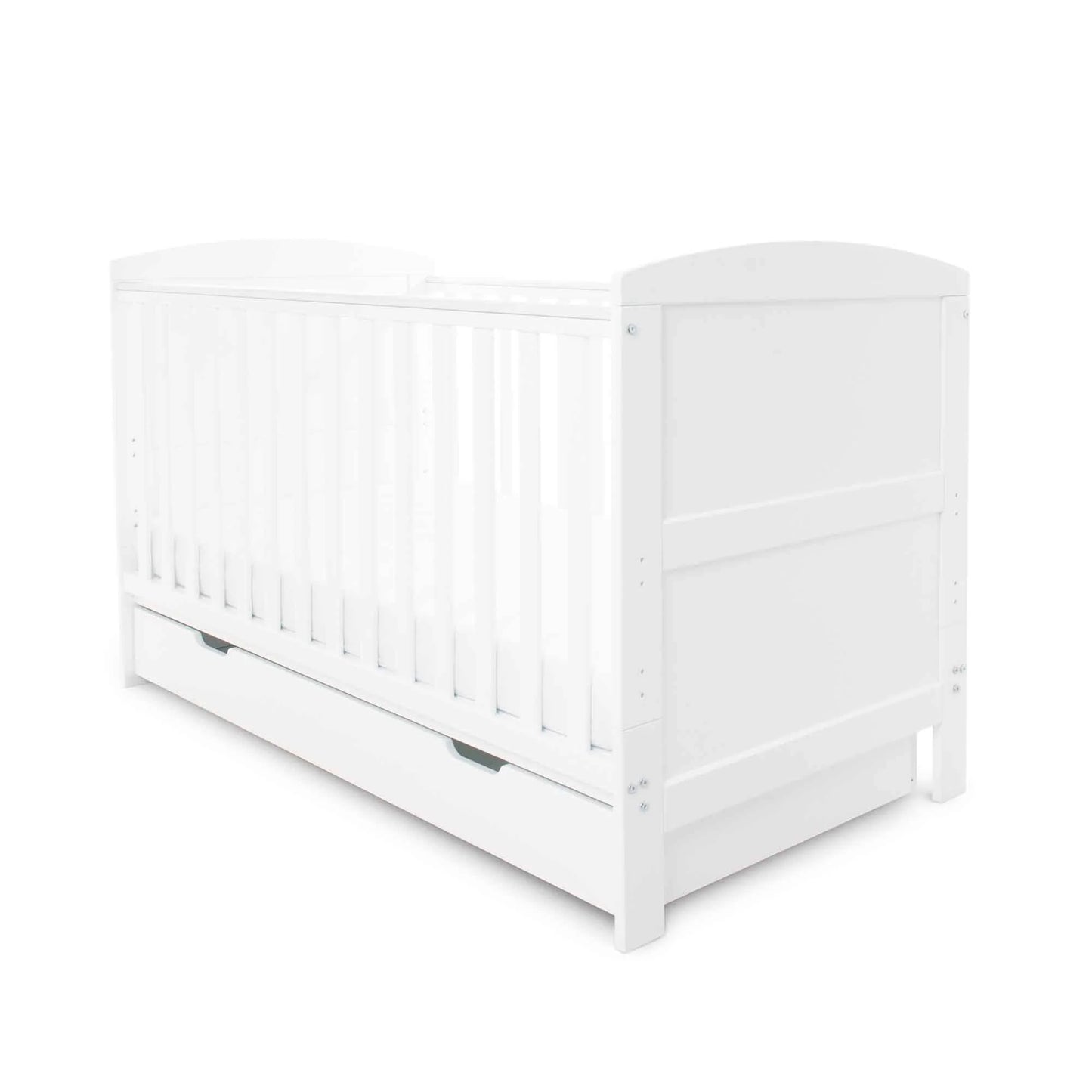 Ickle Bubba Coleby Classic Cot Bed, Under Drawer + Changing Table