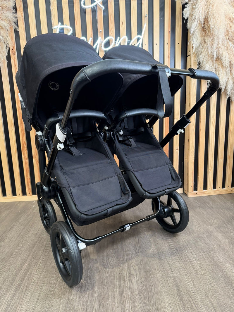 PRE LOVED Bugaboo Donkey3 Duo Travel System - Midnight Black