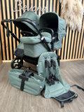 PRE LOVED Bugaboo Donkey5 Duo Bundle - Forest Green