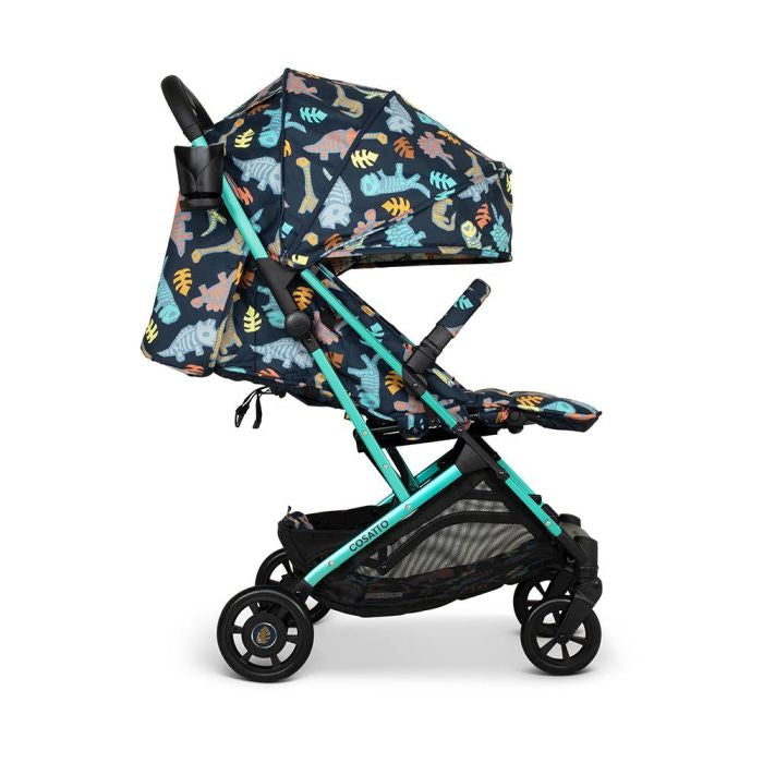Cosatto Woosh 4 Stroller Bundle Inc Travel Bag & Ultimate Changing Backpack - Diggin’ Dinos