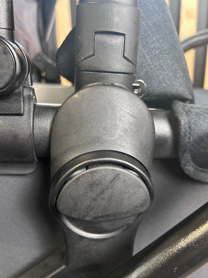 PRE LOVED Silver Cross Coast Double Pushchair - Flint