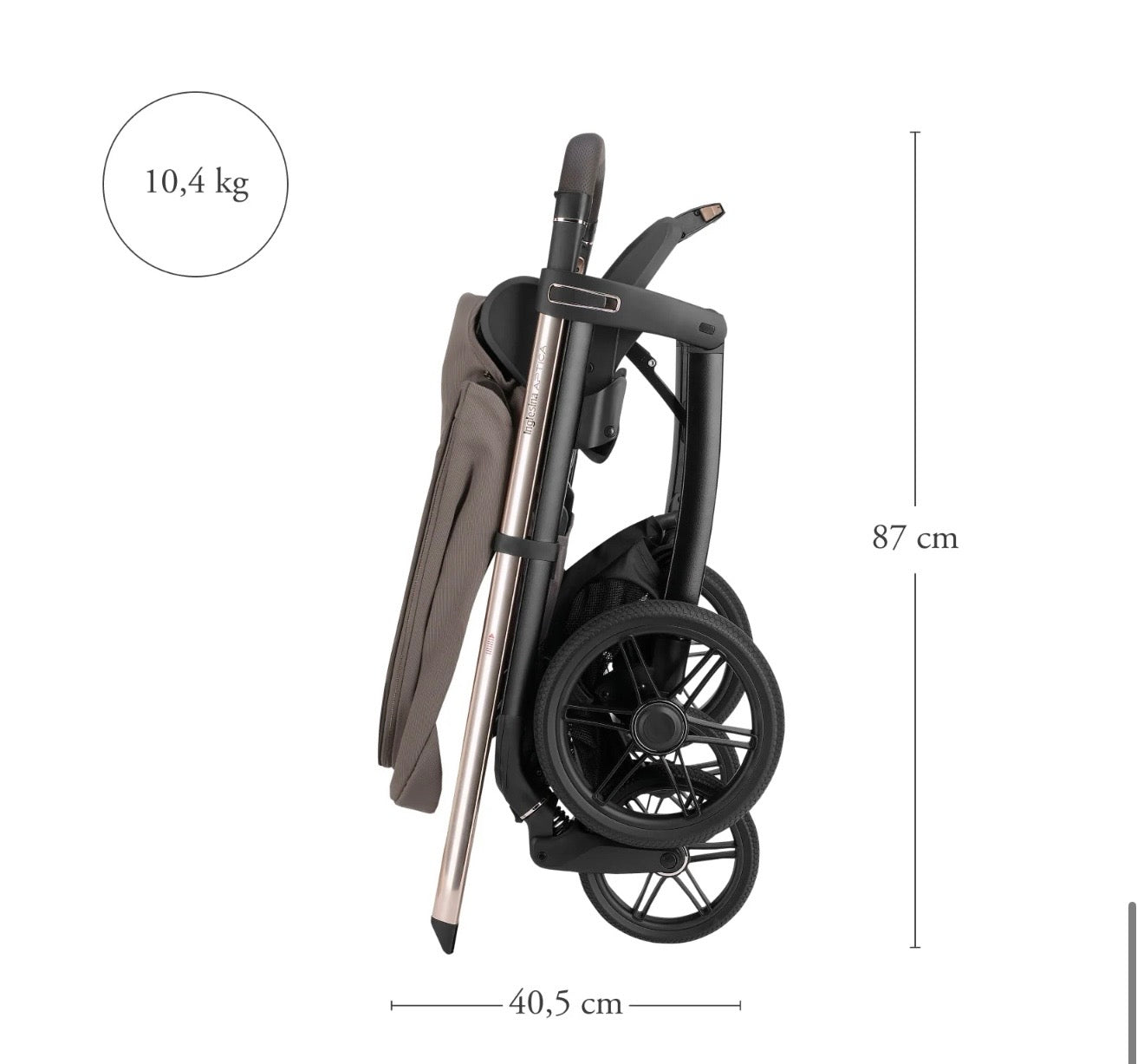 Inglesina Aptica Quattro 4in1 Travel System - Vicuna Beige (2026 Model)