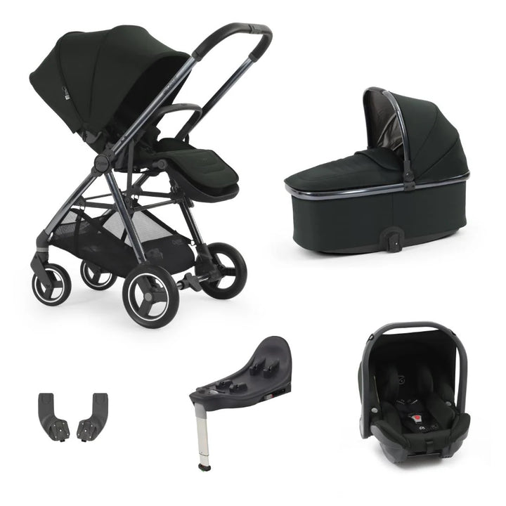 Oyster Gravity+ 5 Piece Travel System Bundle - Black Olive