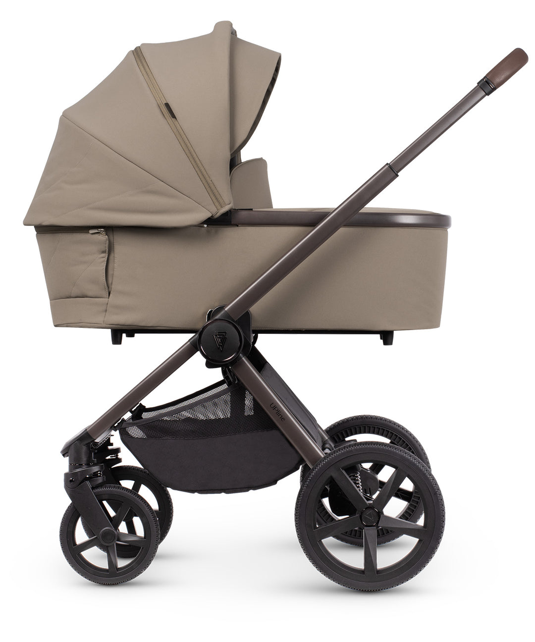 Venicci Tinum Upline SE Cloud T (Cozy Beige) Travel System - Powder