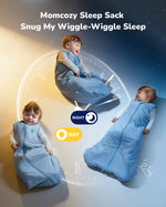 Momcozy Baby Sleeping Bag 1.5 TOG - Blue