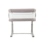 Oyster Drop Side Wiggle Crib Co-Sleeper - Stone