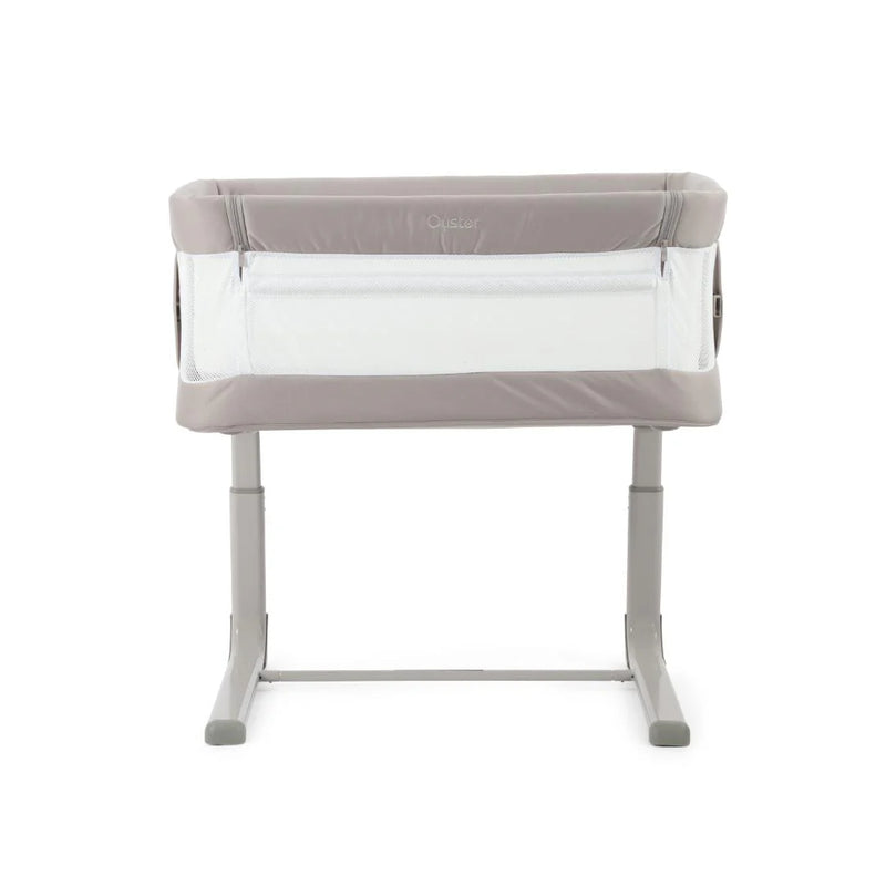 Oyster Drop Side Wiggle Crib Co-Sleeper - Stone