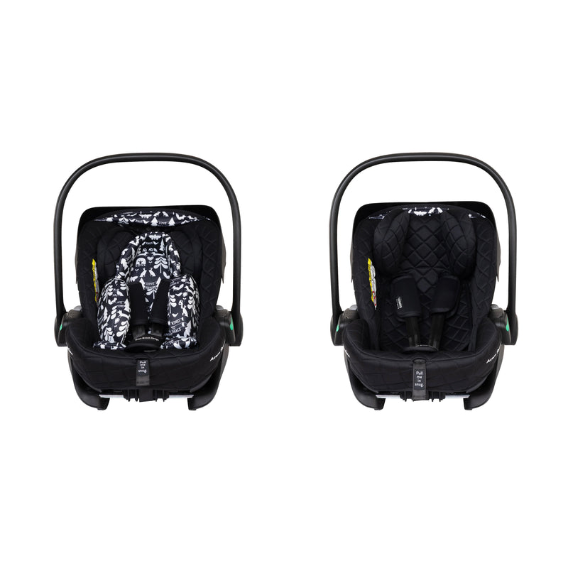 Cosatto Woosh City Recline Car Seat Bundle - Silhouette