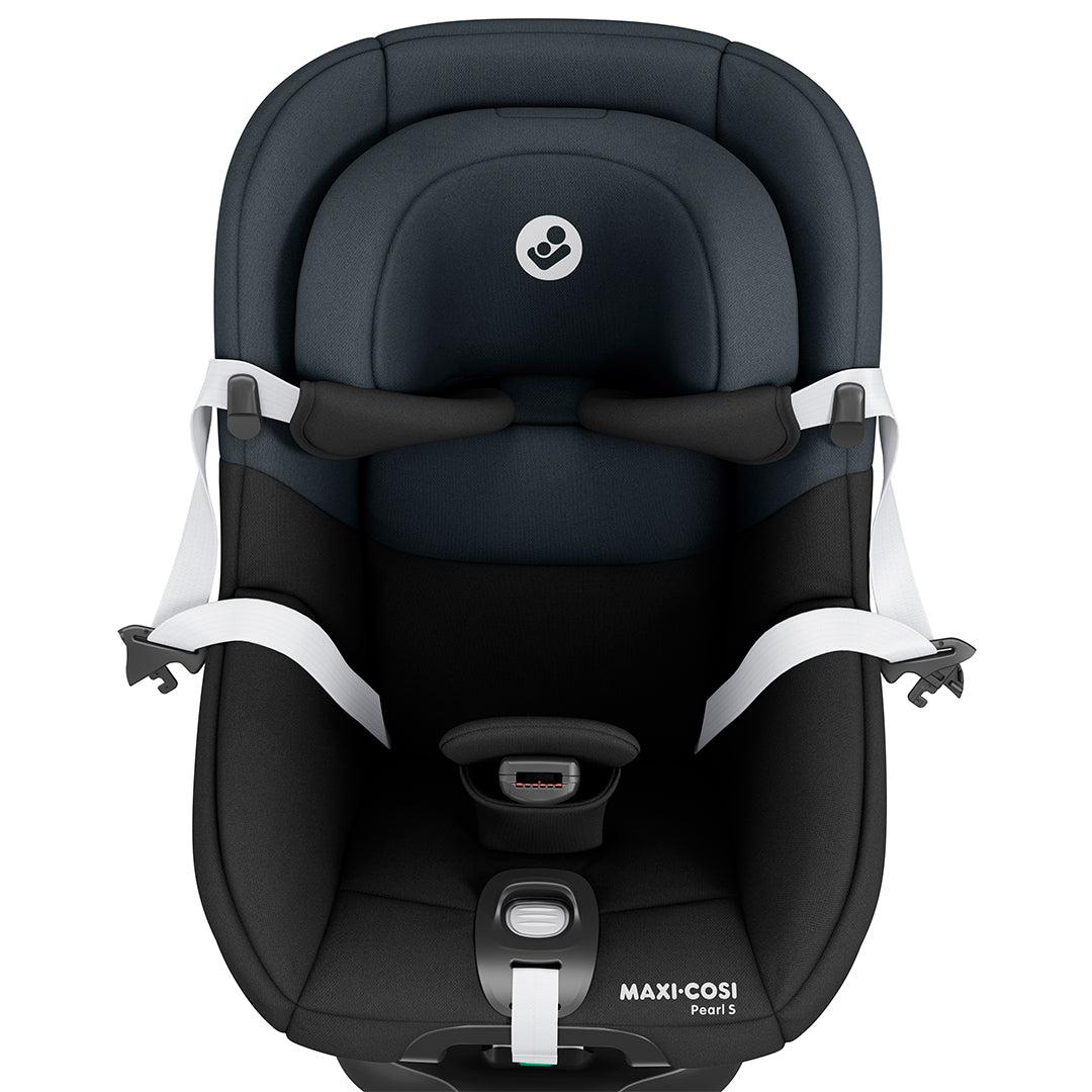 Maxi Cosi Pebble S & Pearl S i-Size Car Seat Bundle - Tonal Black