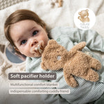Nattou Pacifinder Teddy - Brown Bear