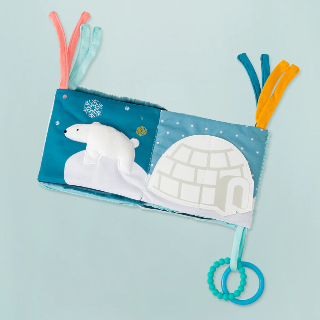 Little Big Friends 2in1 Soft Activity Book - Ocean