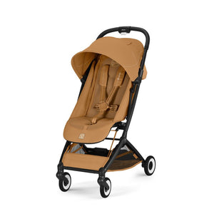 Cybex Orfeo Compact Travel Stroller - Cinnamon Yellow (2026 Model)