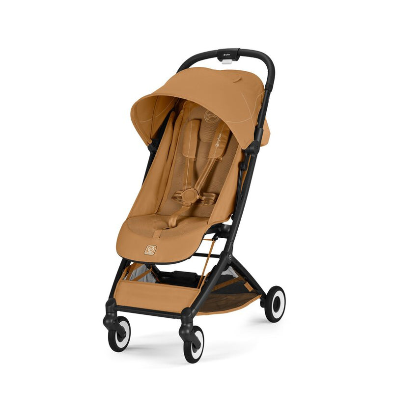 Cybex Orfeo Compact Travel Stroller - Cinnamon Yellow (2026 Model)