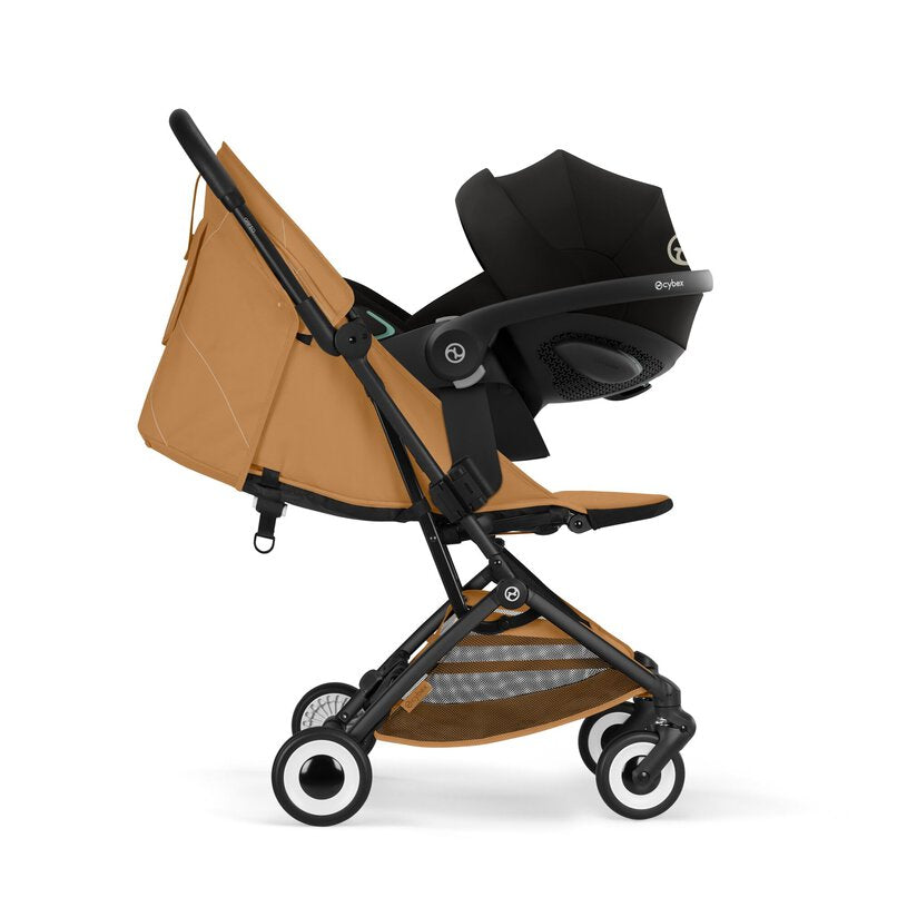 Cybex Orfeo Compact Travel Stroller - Cinnamon Yellow (2026 Model)