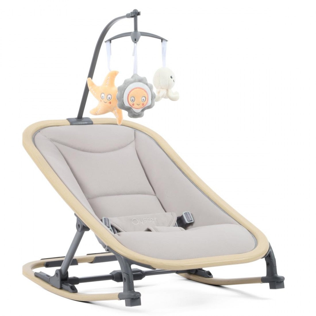 Oyster Rocker Chair - Stone