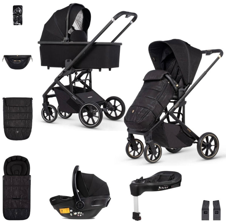 Venicci Empire 3 in 1 Complete Travel System Bundle - Ultra Black