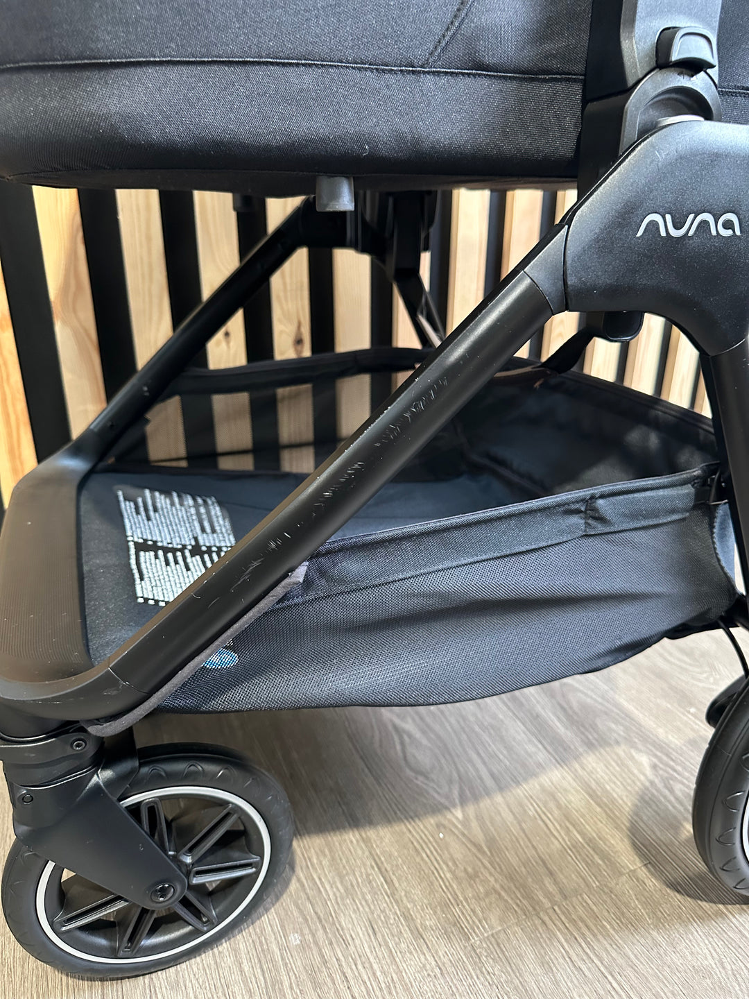 PRE LOVED Nuna Triv LX Pushchair, LYTL Carrycot + Accessories - Caviar