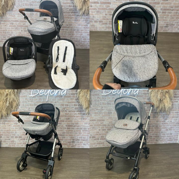 PRE LOVED Silver Cross Camden Travel System Bundle