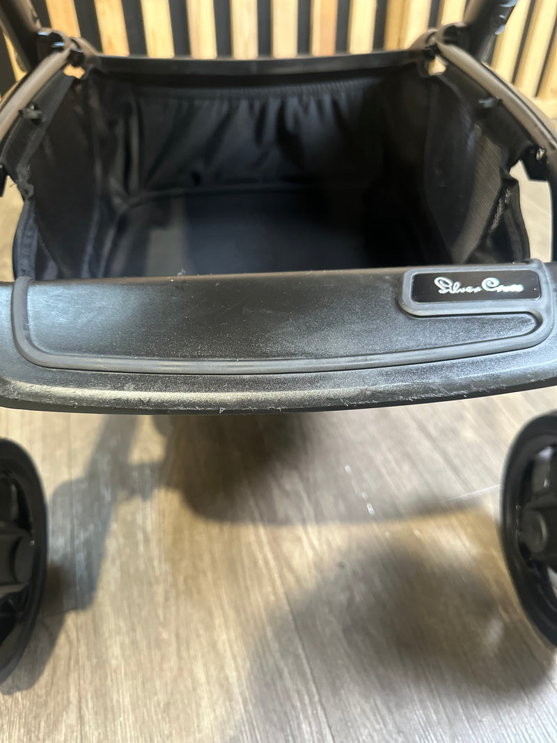PRE LOVED Silver Cross Wave Pram + Pushchair - Onyx