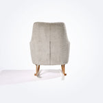 Tutti Bambini Oscar Luxe Rocking Chair & Storage Footstool - Mushroom