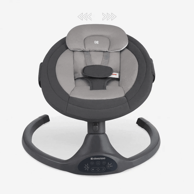 Kikkaboo Electrical Side To Side Codie Swing - Dark Grey