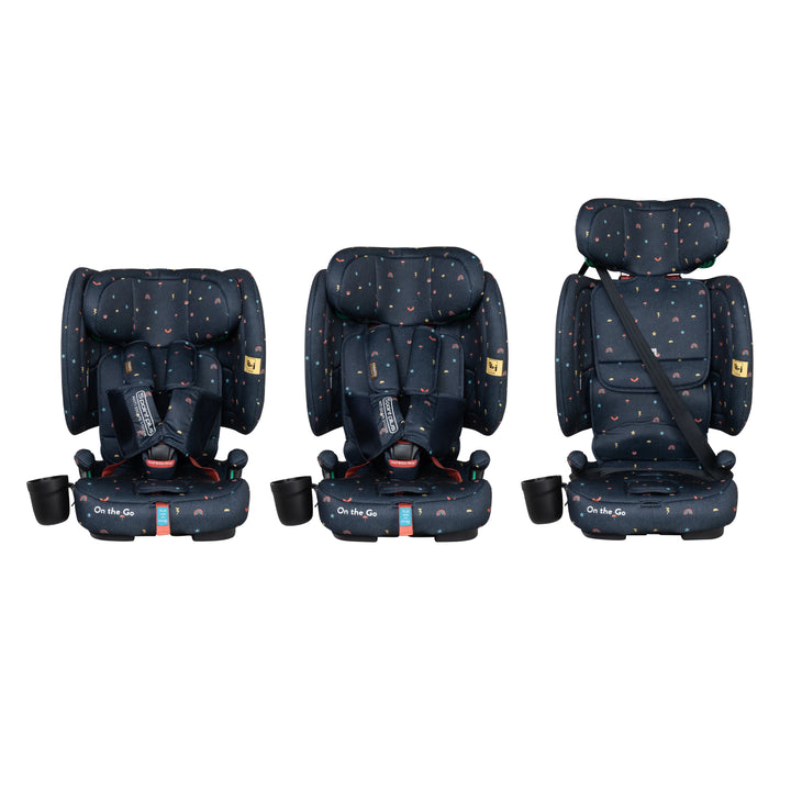 Cosatto On The Go i-Size Travel Car Seat - Doodle Days
