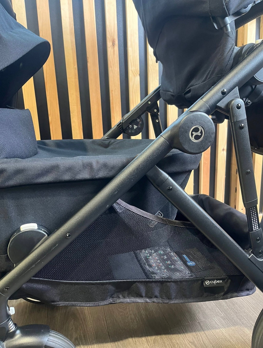 PRE LOVED Cybex Gazelle S Double Travel System Bundle - Moon Black