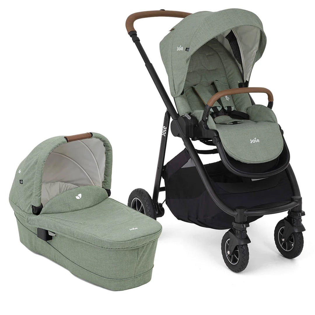 Joie Versatrax + Ramble XL Carrycot - Laurel