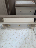 EX DISPLAY CuddleCo Clara Wall Shelf - Cashmere
