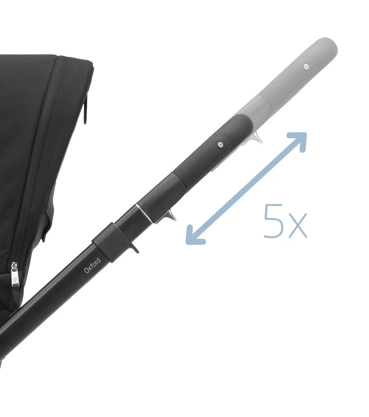 Maxi-Cosi Oxford+ Premium Travel System + Home Premium Bundle - Twillic Black