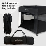 My Babiie Baby Playpen - Black