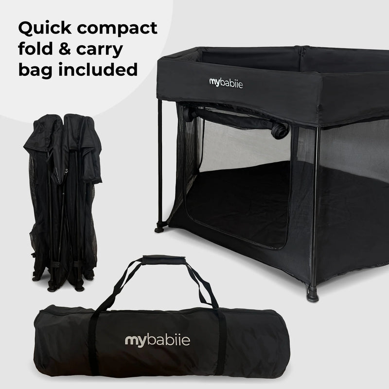 My Babiie Baby Playpen - Black