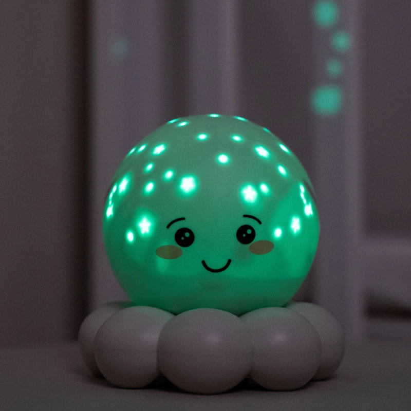 Cloud b Twinkles To Go Octo Nightlight Projector - Grey